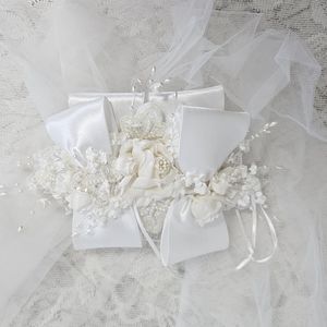 Adorable Vintage Wedding Headpiece with Velcroed Removal Veil